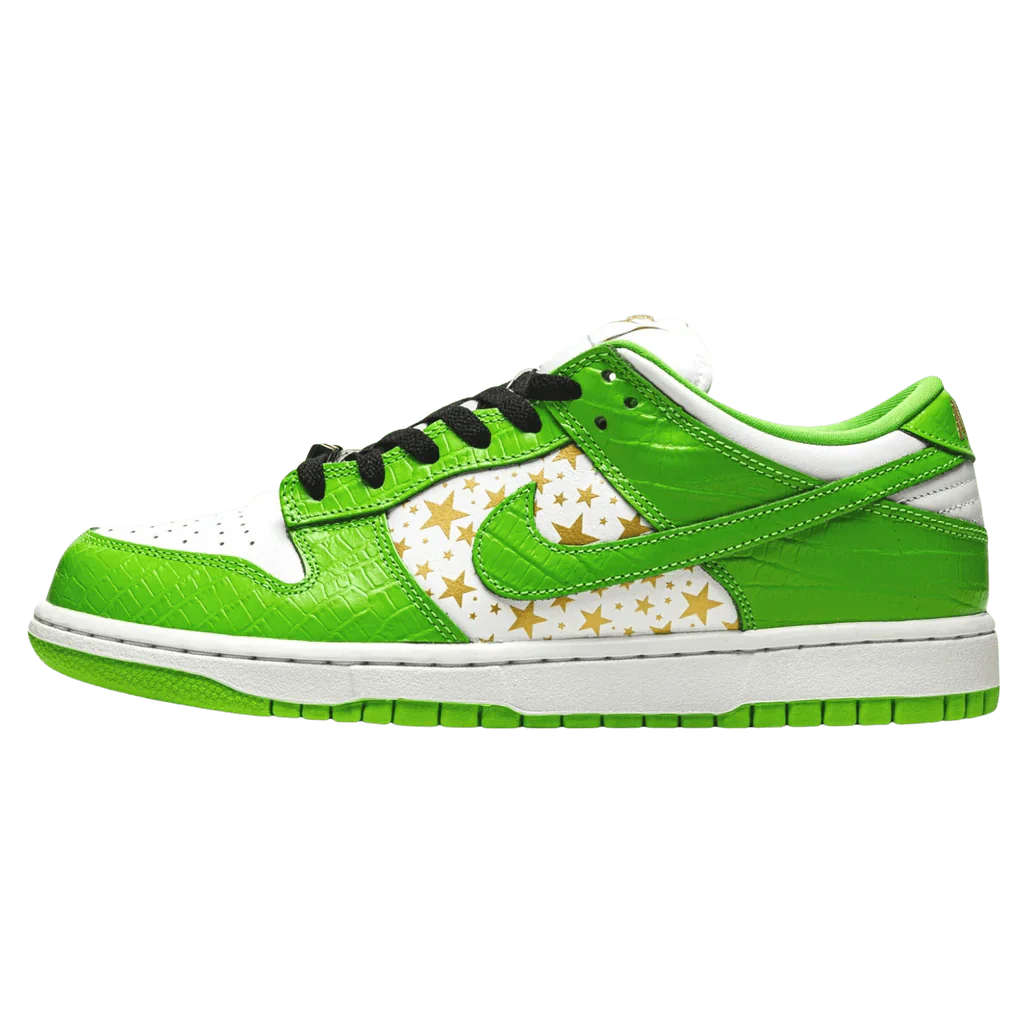 Nike SB x Supreme Dunk Low 'Mean Green'